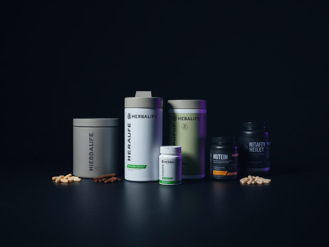 Herbalife nutrition products: protein shakes, supplements, vitamins